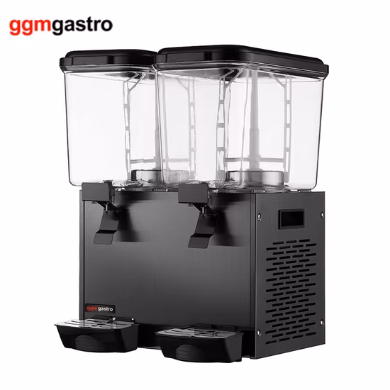 Dispensador de bebidas para Hotel, restaurante, tanques dobles, acero inoxidable, frío, caliente, jugo, té, cerveza, agua, Buffet