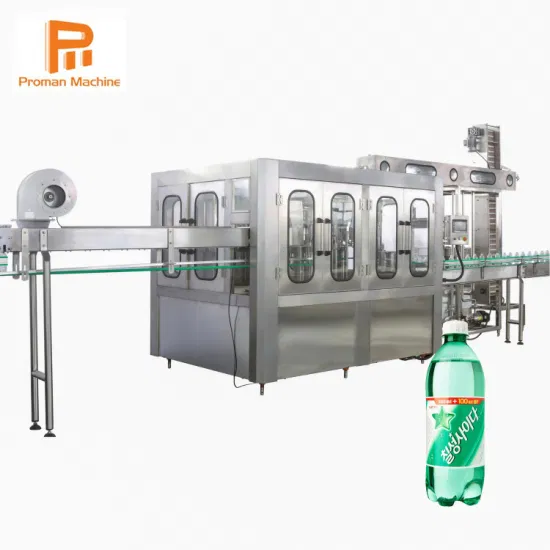 Máquinas envasadoras de refrigeración para llenado de botellas de jugo, embotellado de bebidas carbonatadas con CO2, gran oferta